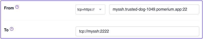 Building the OpenSSH route in the Zero Console